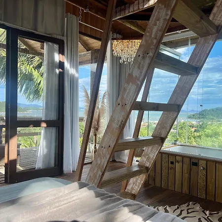 Vista Incrivel! Chale Com Hidromassagem! Fu01I Villa Governador Celso Ramos Exterior photo